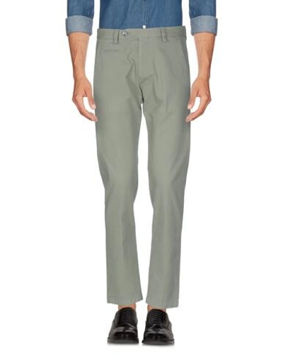 Shop Exibit Casual Pants In Military Green