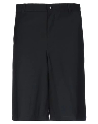 Burberry Bermuda Shorts With Cut-out In Black