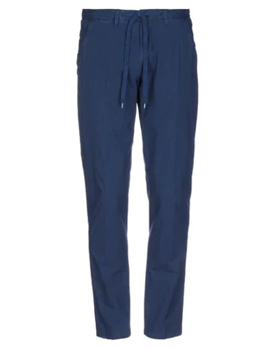 Shop Briglia 1949 Man Pants Blue Size 30 Cotton, Elastane