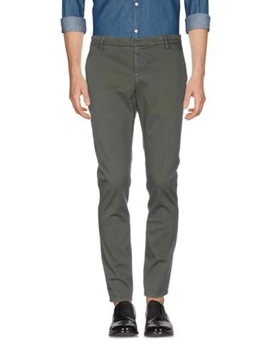 Dondup Pants In Military Green