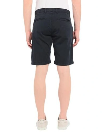 Shop Imperial Man Shorts & Bermuda Shorts Midnight Blue Size 28 Cotton, Elastane