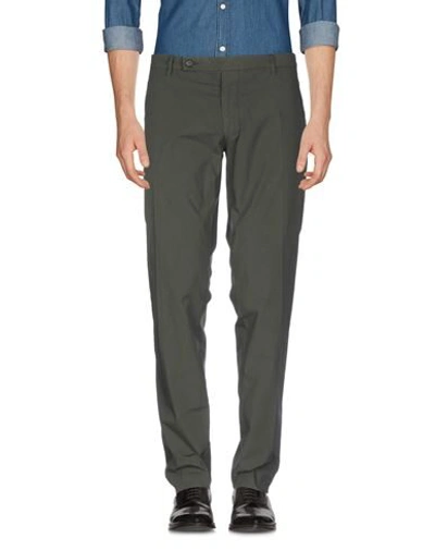 Shop Berwich Pants In Military Green