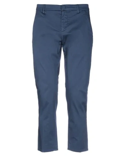 Shop Dondup Pants In Dark Blue