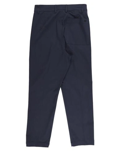 Shop Brian Dales Man Pants Midnight Blue Size 35 Cotton, Elastane
