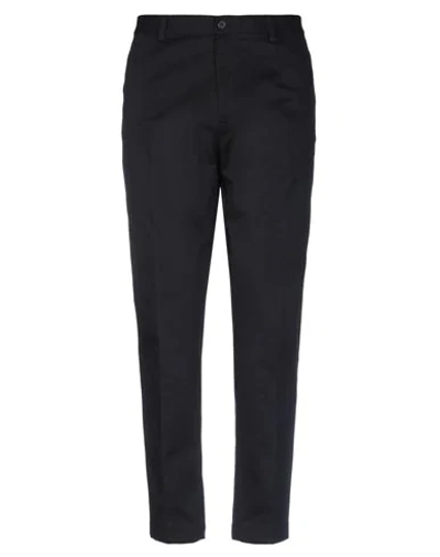 Shop Dolce & Gabbana Man Pants Black Size 44 Cotton, Elastane