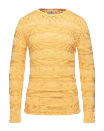 Shop Della Ciana Sweaters In Yellow