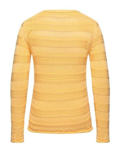 Shop Della Ciana Sweaters In Yellow
