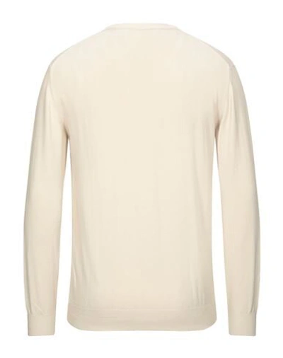 Shop Altea Man Sweater Beige Size Xxl Cotton
