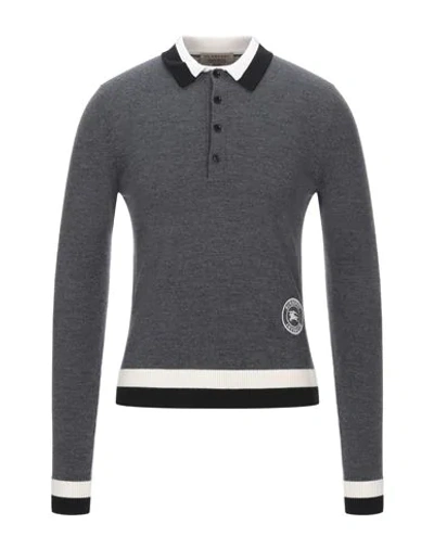 Shop Burberry Sweater In Lead