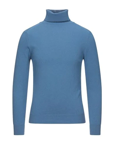 Shop Acquapura Turtleneck In Pastel Blue