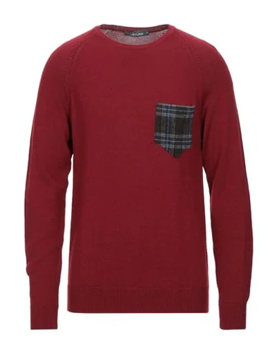 Shop Obvious Basic Sweaters In Maroon