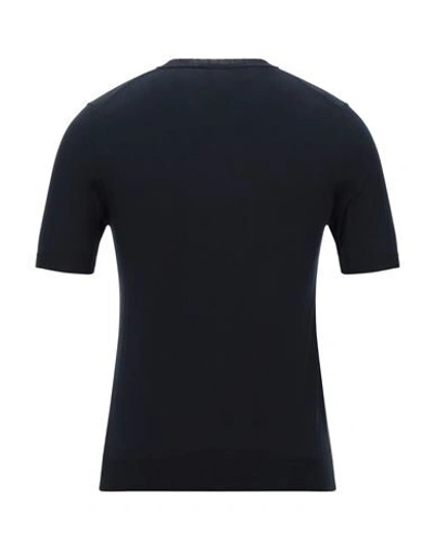 Vneck Sweaters In Dark Blue