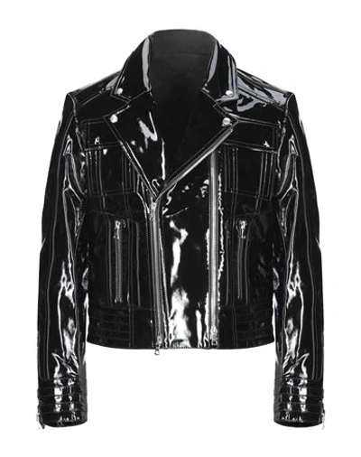 Shop Balmain Jackets In Black