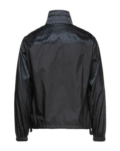 Shop Versace Man Jacket Black Size 40 Polyamide