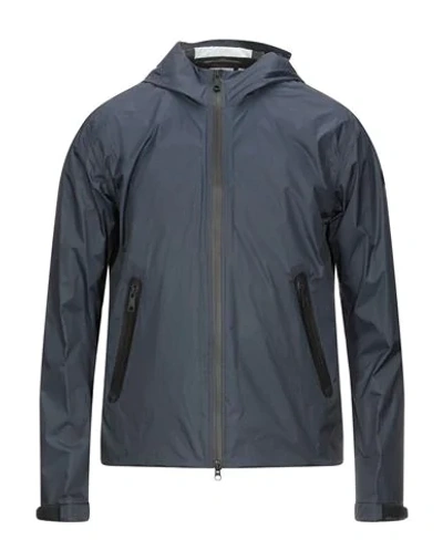 Shop Ai Riders On The Storm Jackets In Dark Blue