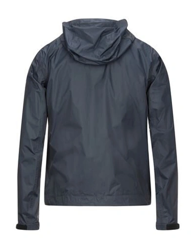 Shop Ai Riders On The Storm Jackets In Dark Blue