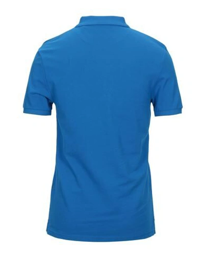 Shop Lyle & Scott Man Polo Shirt Blue Size S Cotton