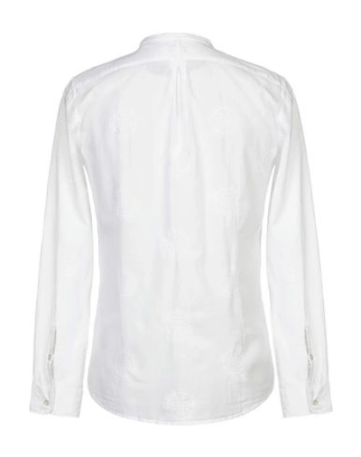 Shop Alley Docks 963 Solid Color Shirt In White
