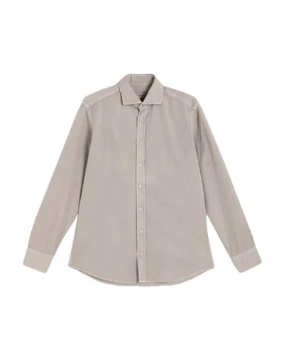 Shop Bastoncino Man Shirt Beige Size 16 Cotton