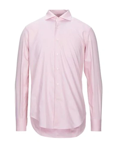 Shop Caliban Shirts In Pink