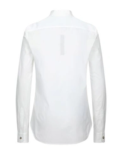 Shop Rick Owens Shirts In White