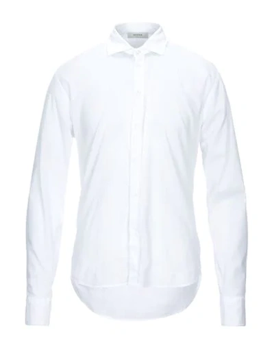 Shop Alpha Studio Shirts In White