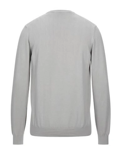 Alpha Studio Sweaters In Grey