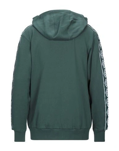 Shop Umbro Sweatshirts In Dark Green