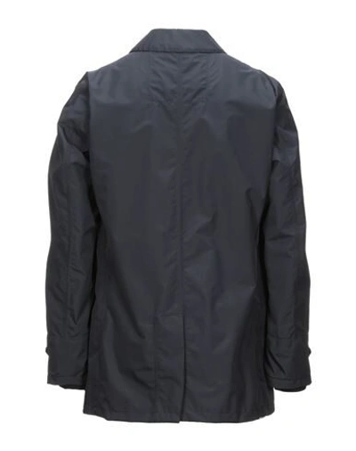 Herno Overcoats In Blue