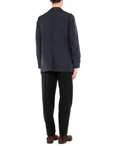 Herno Overcoats In Blue