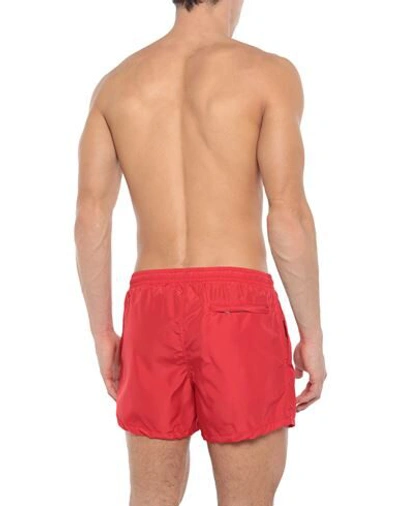 Shop Donvich Man Swim Trunks Red Size Xxl Polyester