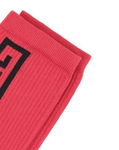 Shop Givenchy Man Socks & Hosiery Red Size 10-13 Cotton, Polyamide, Elastane