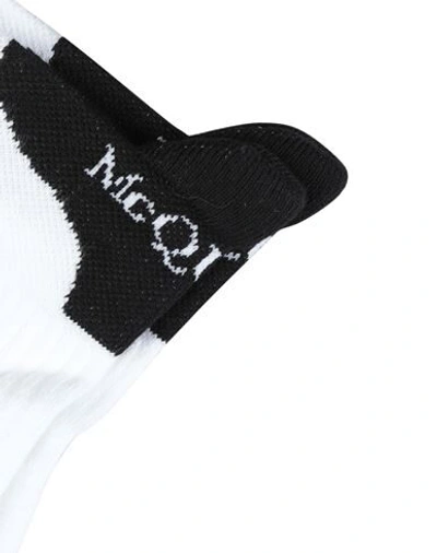 Shop Alexander Mcqueen Short Socks In White