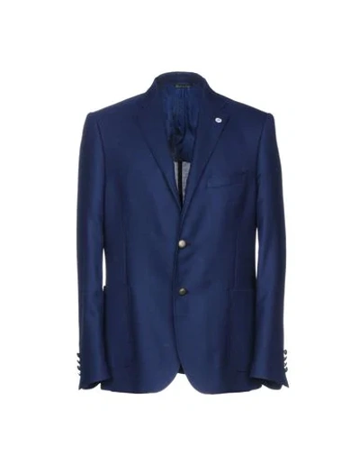 Shop Alessandro Gilles Blazer In Blue