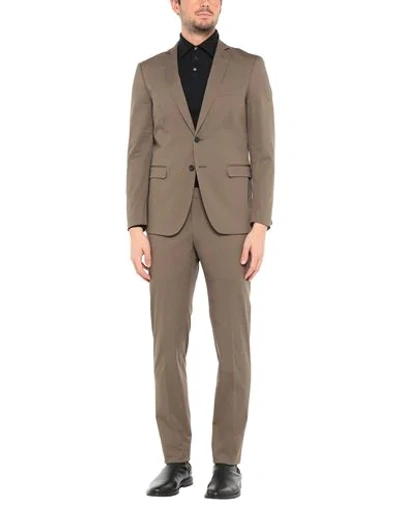 Shop Tonello Suits In Military Green