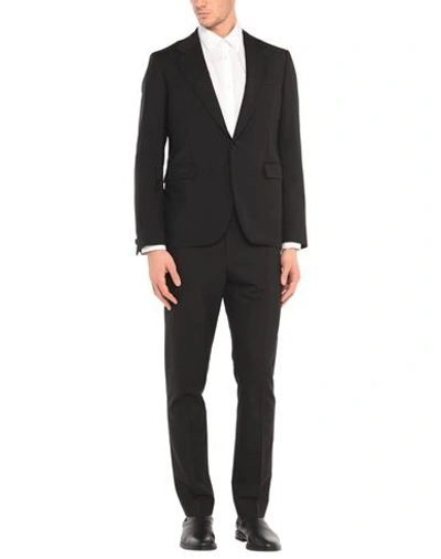 Shop Versace Man Blazer Black Size 40 Wool, Mohair Wool, Polyester