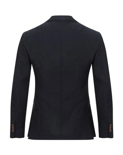 Shop Maurizio Miri Suit Jackets In Dark Blue