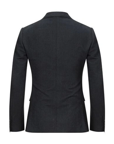 Shop Maurizio Miri Suit Jackets In Dark Blue