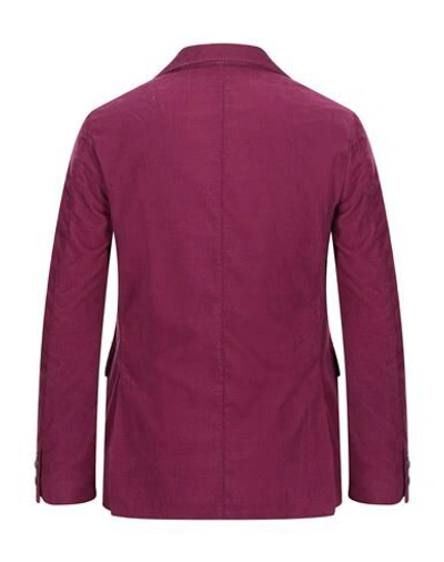 Shop Massimo Alba Suit Jackets In Garnet