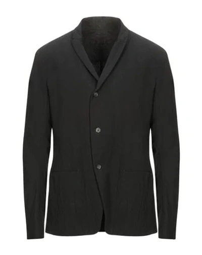 Shop Masnada Suit Jackets In Black