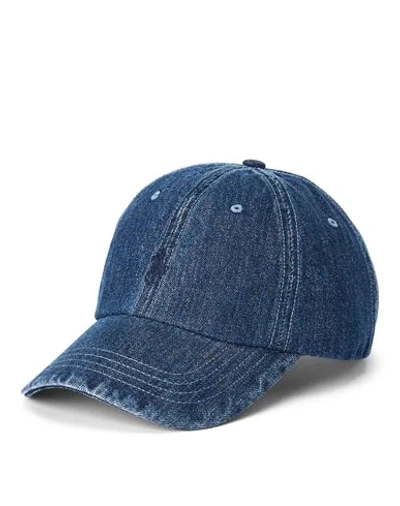Shop Polo Ralph Lauren Hats In Blue