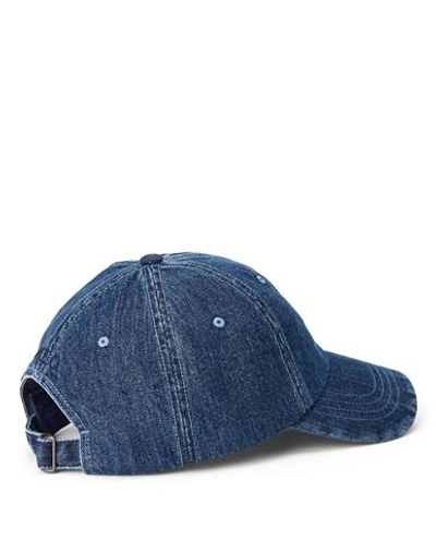 Shop Polo Ralph Lauren Hats In Blue