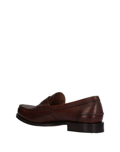 Shop Church's Man Loafers Cocoa Size 7 Leather