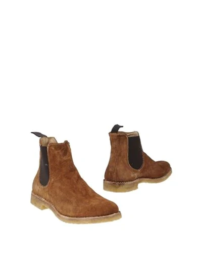Shop Pantofola D'oro Ankle Boots In Tan