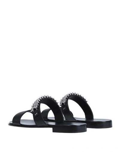 Shop Giuseppe Zanotti Sandals In Black