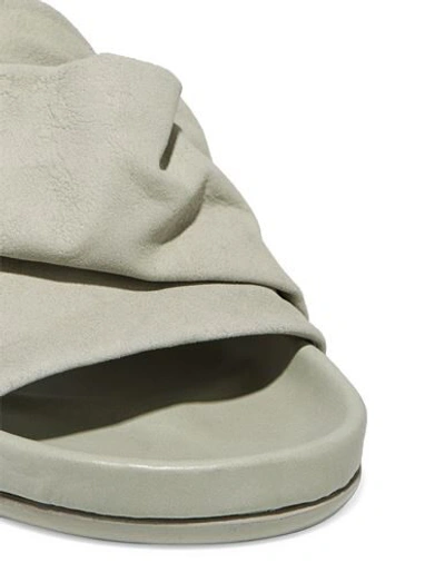 Shop Rick Owens Sandals In Light Yellow