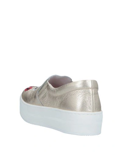 Shop Giulia N Sneakers In Platinum