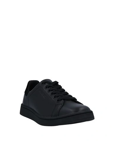 Shop Neil Barrett Woman Sneakers Black Size 6 Soft Leather