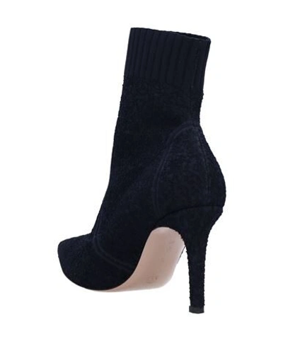 Gianvito Rossi Ankle Boots In Dark Blue