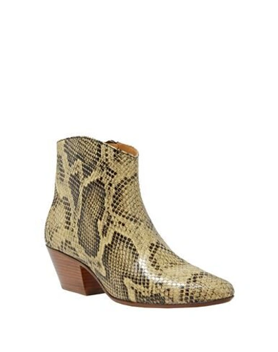 Isabel Marant Ankle Boots In White